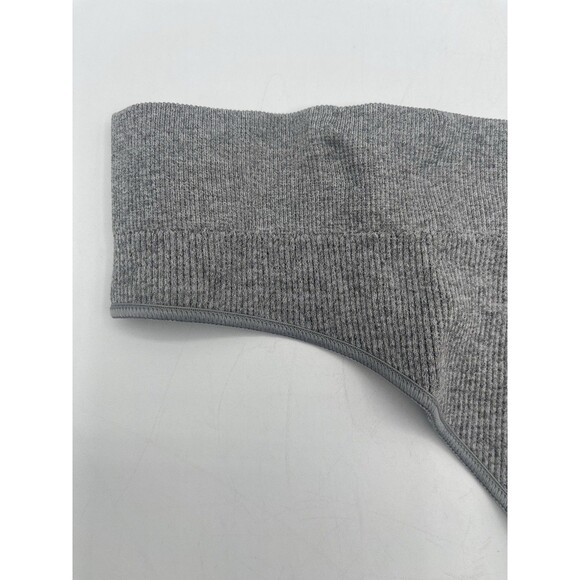 No Boundaries Women's 2XL Nylon Blend Seamless Thong, Gray Heather NWT - Picture 3 of 7